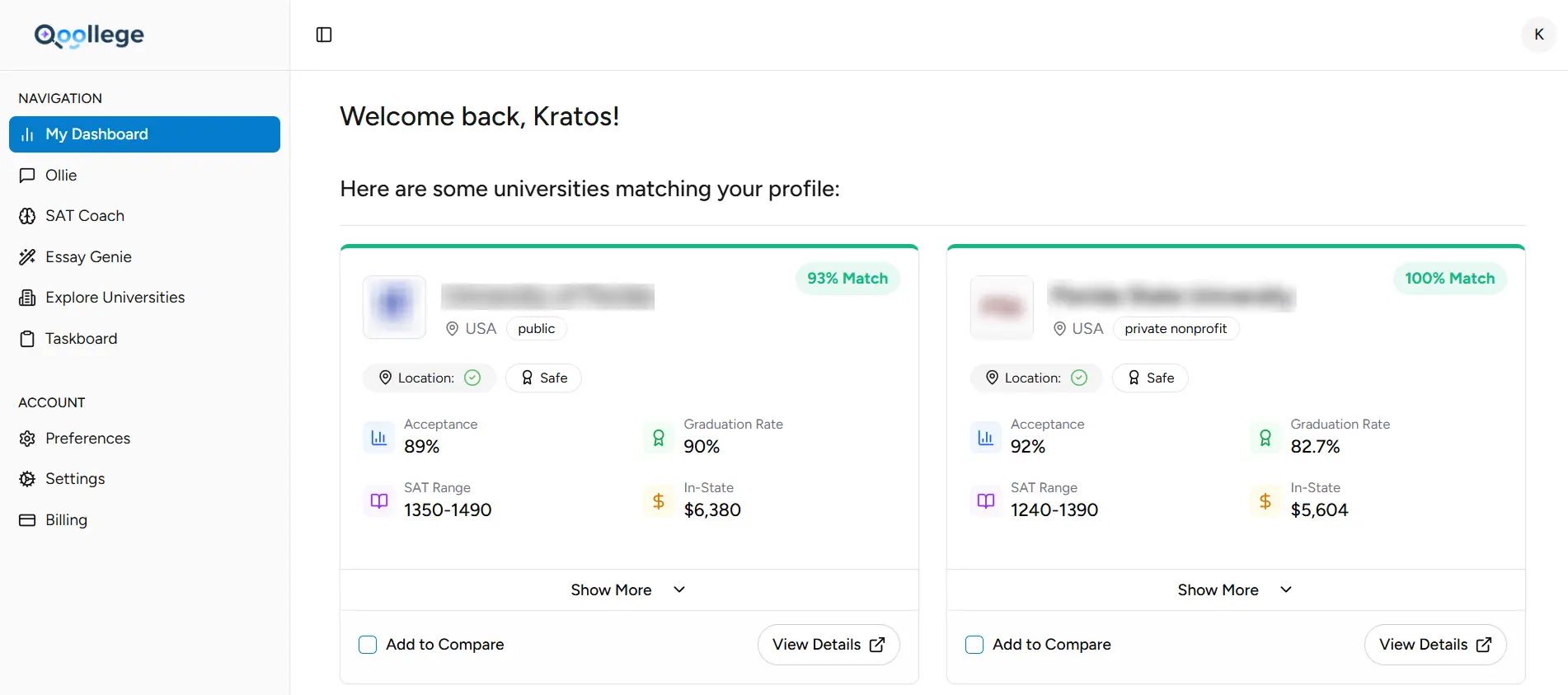 AI-Powered Dashboard